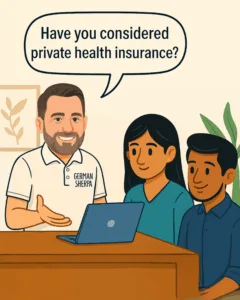 German Private Insurance consultation by Marcel Plum - German Sherpa German Private Insurance consultation by Marcel Plum - German Sherpa