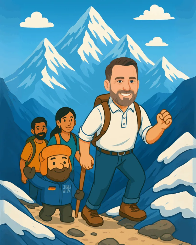 About us - German Sherpa Marcel Plum