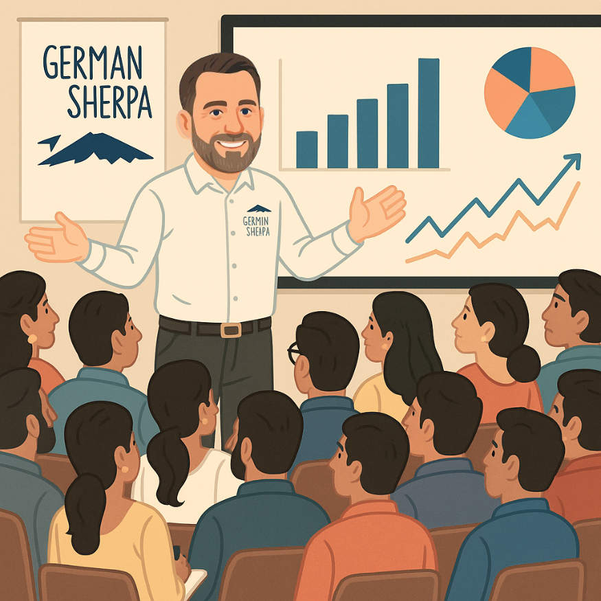 German Sherpa - Live Seminar with Financial Consultant Marcel Plum