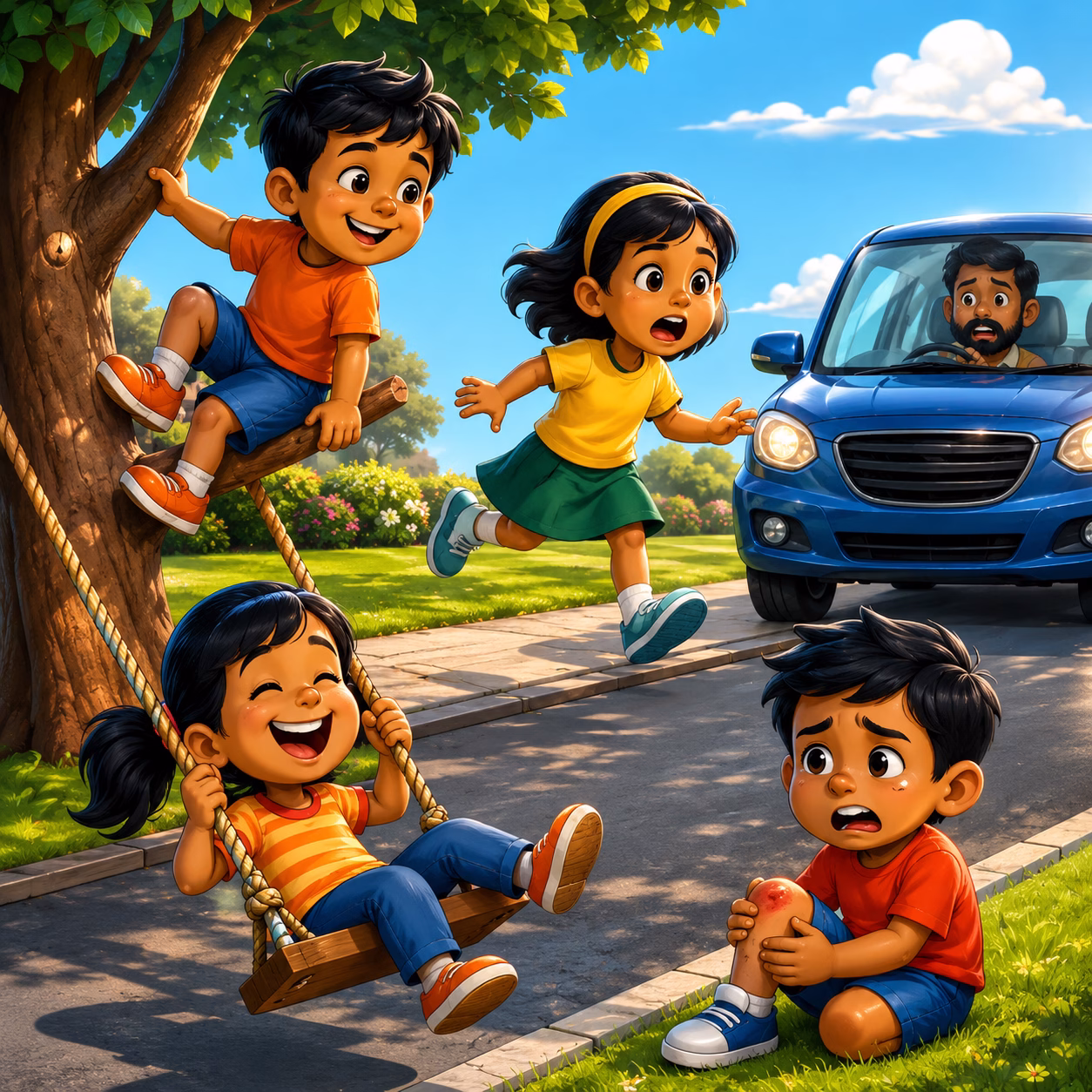 You never know what they will do next - Accident Insurance for Kids in Germany